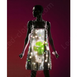 Galaxy Pixel LED Dress