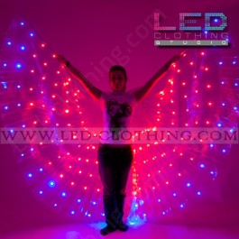 LED Wings Red & Blue color with 240 ultrabright LEDs