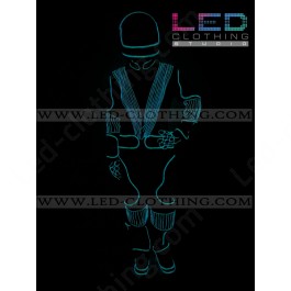 Daft Punk LED Robot glowing costume