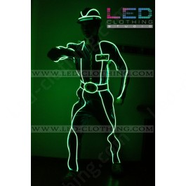 Cowboy LED dance costume