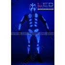 Skeleton LED Costume With Mask