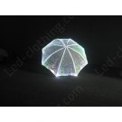 Fiber optic RGB color umbrella 